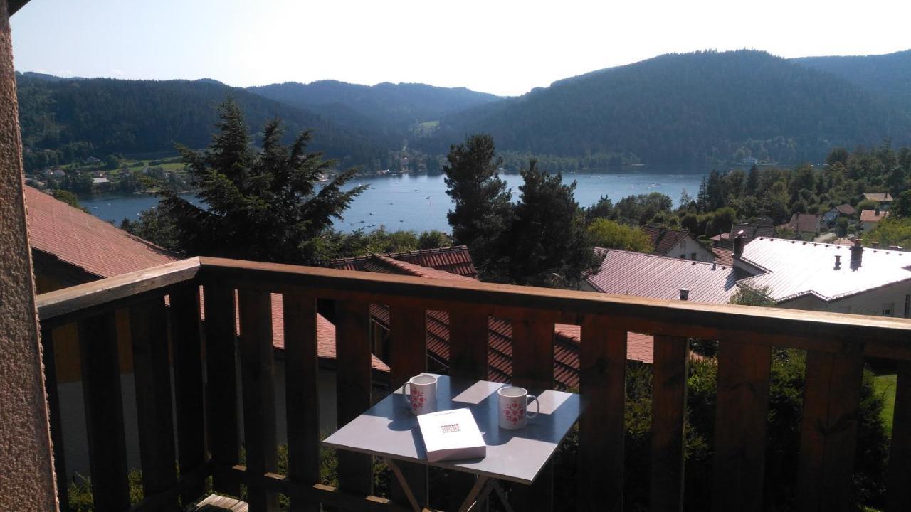 Esprit Myrtille Balcon Vue Lac Gérardmer Esterno foto